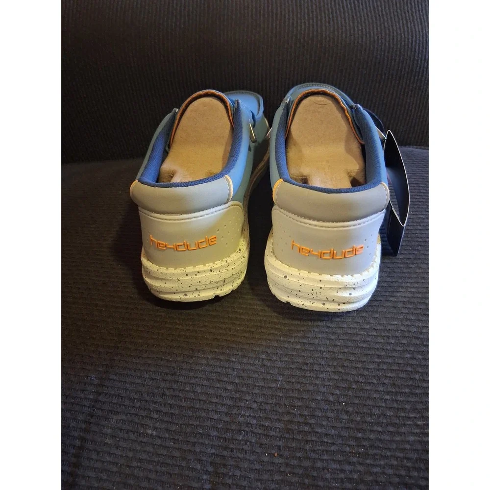 Hey Dude Wally ADV Aegean Blue Slip On Loafers Mens Size 8 112412720